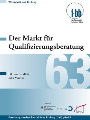 cover image of Der Markt für Qualifizierungsberatung